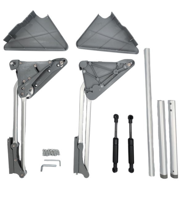 1 Sistema de Alzamiento recto FLAP Diagonal 30N 70cm