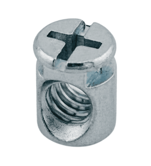 250 Insertos Barril 10mm Ø x12mm 1/4-20Cuerda